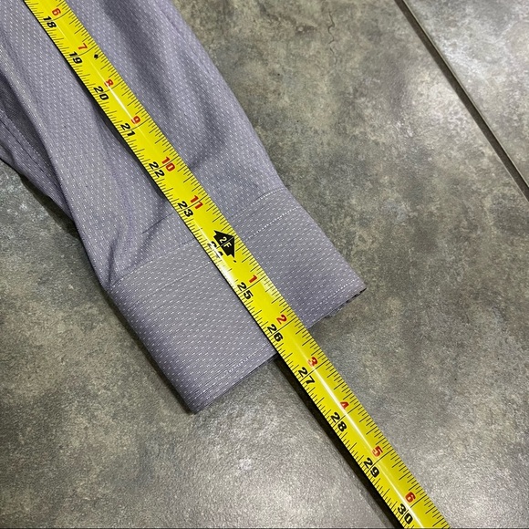 ETON Micro Check Contemporary Dress Shirt Size 42 16 1/2 Office Preppy Normcore - Picture 5 of 9